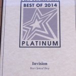2014 The Roanoker Best Optical Shop Platinum