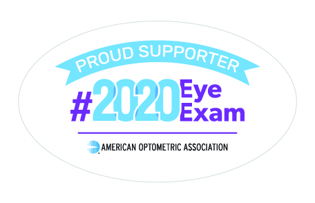 AOA #2020 Eye Exam Supporter Badge